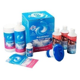 Happy Hot Tubs Aquablanc Non Chlorine Starter Kit Free of Chemicals Hot Tub Inflatable Spa