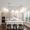 SEEBLEN 6-Light Nicke Track Lighting Fixtures Ceiling, Modern LED Track