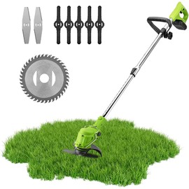 Cordless Wireless Grass Trimmer Brush Cutter, Wireless Grass Trimmer, Lawn Mower Garden Tools for Weed-Wacking.