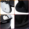 Disco Helmet with Retractable Visor Glitter Mirror Glass Punk Costume