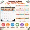 2027 Wall Calendar for Daily Planning – Festive Watercolor Art