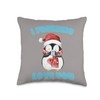 I freezing love you Throw Pillow