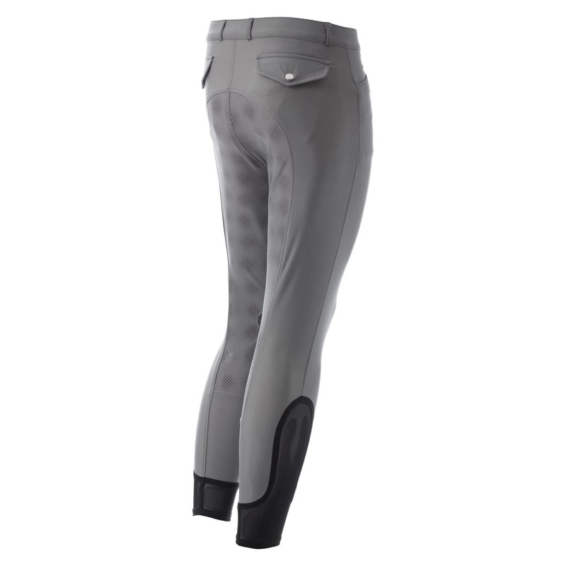 Equinavia Erik Mens Full Seat Breeches - Steel Grey -