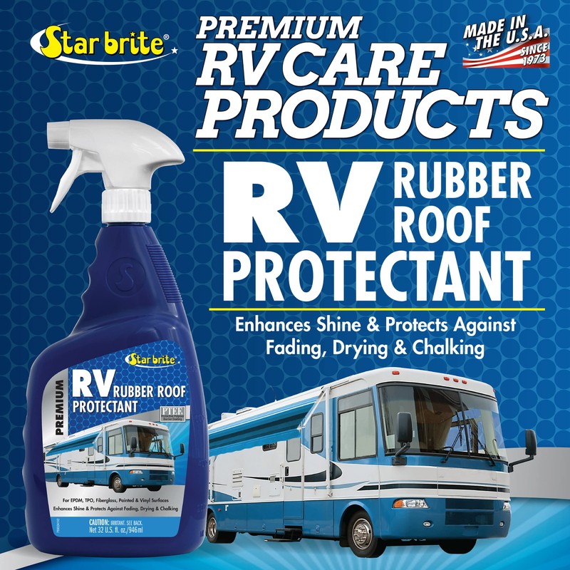 STAR BRITE Premium RV Rubber Roof Protectant - 32 OZ