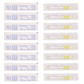 30 Gauge 1 Inch Needle: 100 Pcs Luer Lock Needles - Individually Sealed Packages (30G)