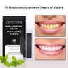 White Luxe Charcoal Teeth Whitening Strips - Coconut Oil &