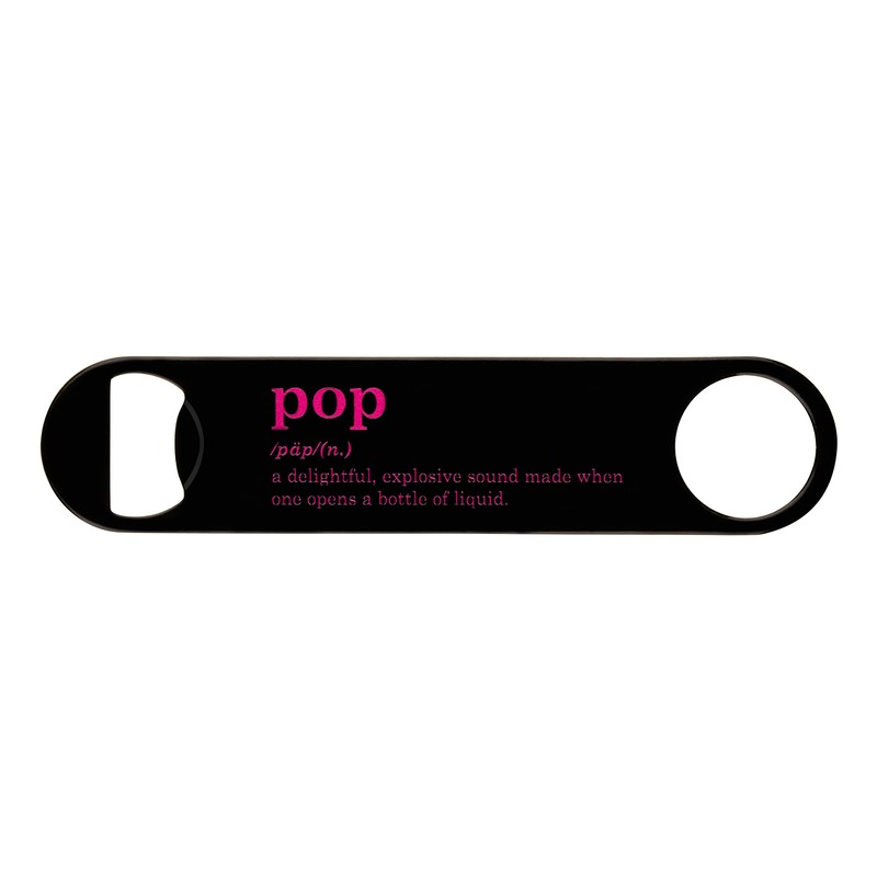 Pop Definition Powder Coated Steel Bottle Opener