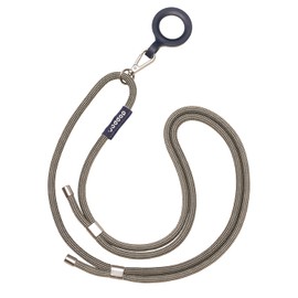 Dopper Cord Sandy Black - Adjustable Shoulder Strap Water Bottles
