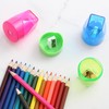 Mr. Pen- 24Pcs Pencil Sharpener Manual, Small Dual Hole Pencil