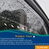 YLSCOO Window Visors Rain Guards fits 2023-2025 Toyota Prius &