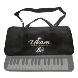 UKAM Unpadded Case with Pocket for Mini Keyboards 32 Notes Compatible with: Casio SA46/SA47, SA-50/SA-51, OQAN QKB32 and KURZWEIL KP10. Dimensions: 47 x 25 x 7 cm, Made in Spain (with