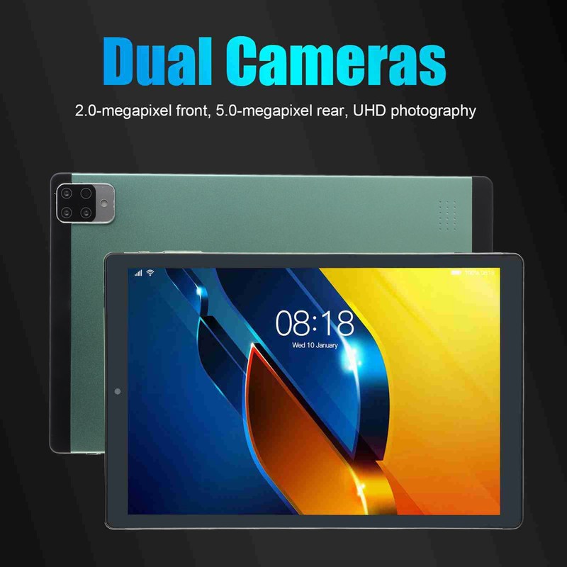 10.1in Tablet for Android 12 5G WiFi 6GB 128GB Front