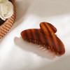 Pinzas grandes de acetato de 4,1 pulgadas para mujer, pinzas
