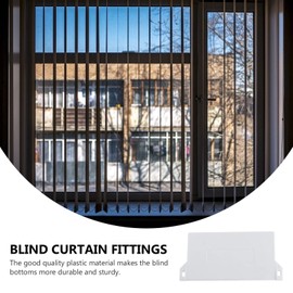 FOMIYES Contrapeso para Persiana Unids Accesorios para Ciegos 89 Mm de Plástico de Plástico Colgando de La Cortina Vertical de La Decoración de La Decoración de Listones de Accesorios de Los