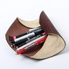 m+ Rotolo SUEDE Pencil Case, Roll-up Pen Case, Stylish, Business