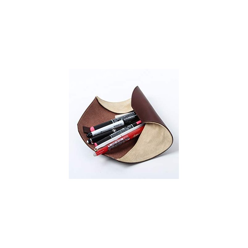m+ Rotolo SUEDE Pencil Case, Roll-up Pen Case, Stylish, Business