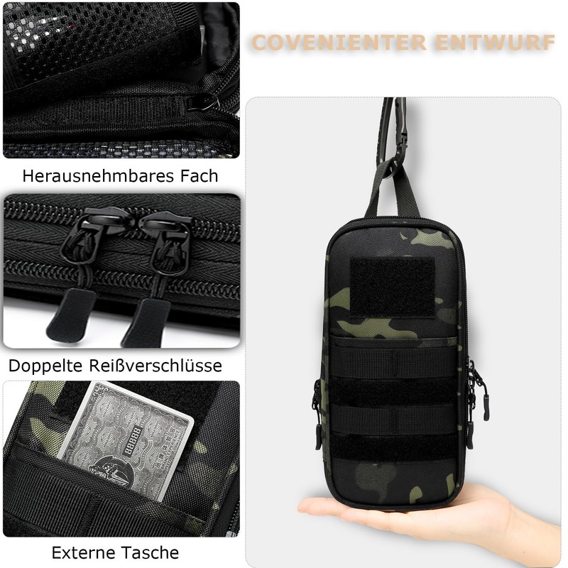 BlesMaller Pencil Case Tactical Teenager School Supplies Pencil Case for