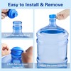 Gofriipai 3 and 5 Gallon Water Jug Cap, Silicone Reusable