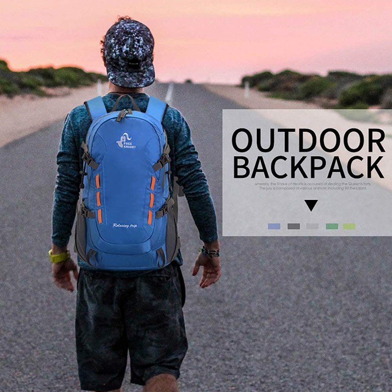 Bseash 40L Lightweight Waterproof Hiking Backpack, Outdoor Sport Travel Daypack