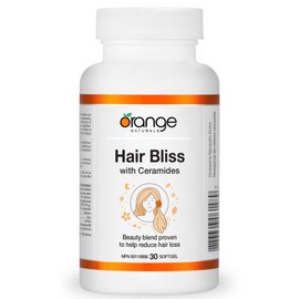 Orange Naturals Hair Bliss with Ceramides, 30 Softgels