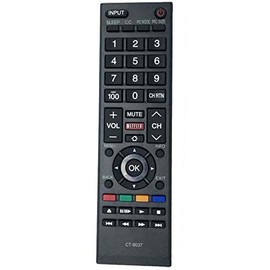 ALLIMITY CT-8037 Replaced Remote Control Fit for Toshiba TV 40L3400 40L3400U 50L3400 50L3400U 58L5400 58L5400U 58L5400UC 65L5400 65L5400U 65L5400UC