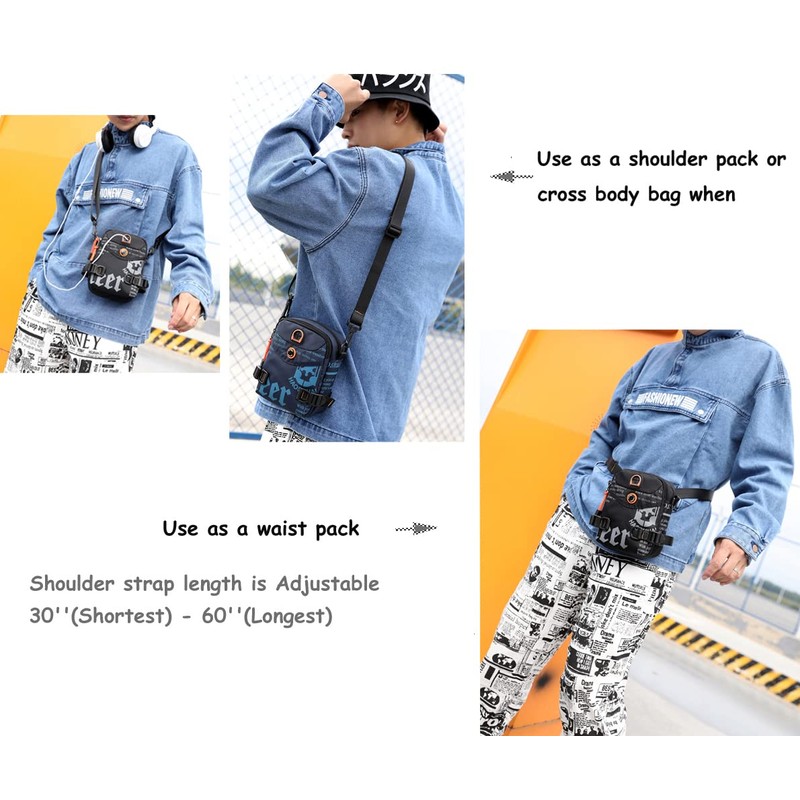 KC-xiwarly Small Cell Phone Purse Crossbody Shoulder Messenger Bag Fanny