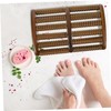 minkissy Foot Massage Roller Portable Wooden Acupoint Stimulator for Daily