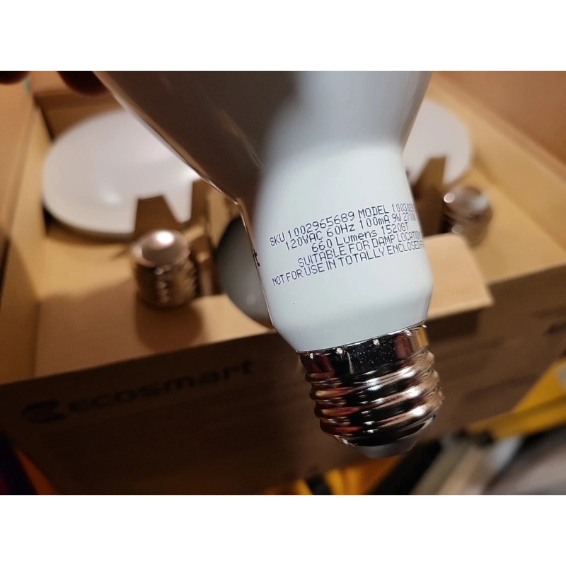 Led 65-Watt BR30 Dimmable LED Light Bulb Soft White (6