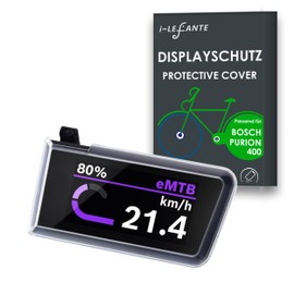 i-LEFANTE TPU Case for Bosch Purion 400 - Transparent Bicycle Computer Cover, Shockproof, Waterproof, Perfect for E-Bike Displays (TPU Protective Case)