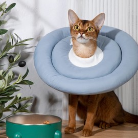 Gagabody Dog Cone for Small, Medium, and Large Dogs - Comfortable Adjustable Soft Alternative After Surgery - Elizabethan Donut Collar for Recovery - Different Sizes for Cats