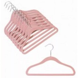 Only Hangers 12" Childrens Pink Slim-Line Hanger