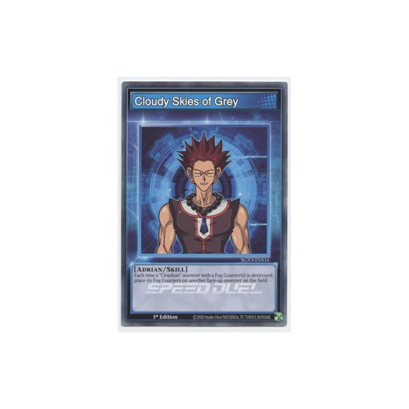 Cloudy Skies of Grey - SGX3-ENS16 - Common - 1st