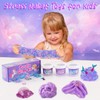 3 Pack Purple Slime Set for Girls: Includes Cloud Slime,
