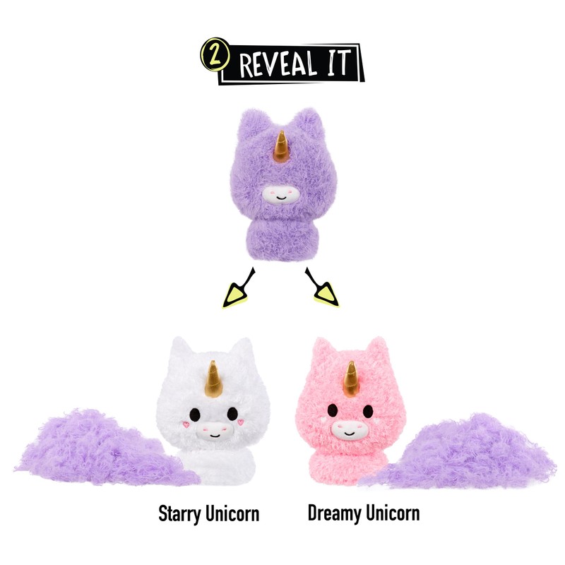Fluffie Stuffiez Unicorn Small Collectible Feature Plush - Surprise Reveal