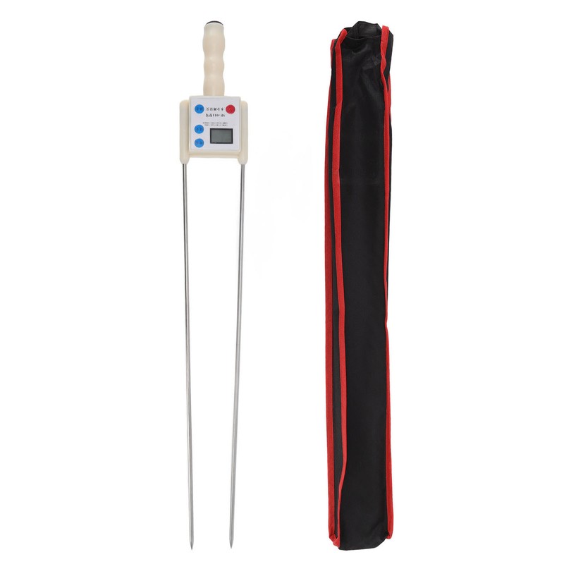 Grain Moisture Meter Multifunctional LED HD Display Quick Measurement Double
