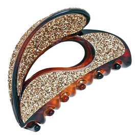 Viragio vi-1031 Hair Clip Mini Hair Claw Simple Hair Accessory Hair Clip Vance Hair Ornament Brand (Gold)