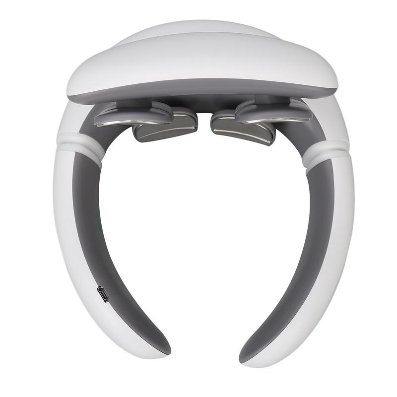 USB Intelligent Neck Massager 6 Modes Kneading Hot Compress TENS