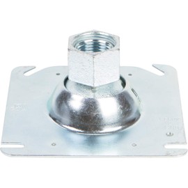 Morris Products 18093 Swivel Pendant - Malleable Square Fixture Hanger, 1-Pack