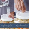 1.5 Gallon Large Fermentation Jars with 2 Airtight Lids and