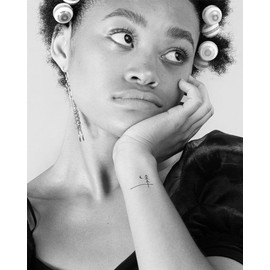 Inkbox Temporary Tattoos, Semi-Permanent Tattoo, One Premium Easy Long Lasting, Waterproof Temp Tattoo with For Now Ink - Lasts 1-2 Weeks, Treesome, 2 x 2 in