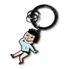 U-PICK Cute Keychain Metal Keychain Cartoon Style Keychain Bag Accessory