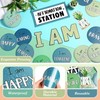 Frienda Greenery Affirmation Station Bulletin Board Set Motivational Posters Classroom