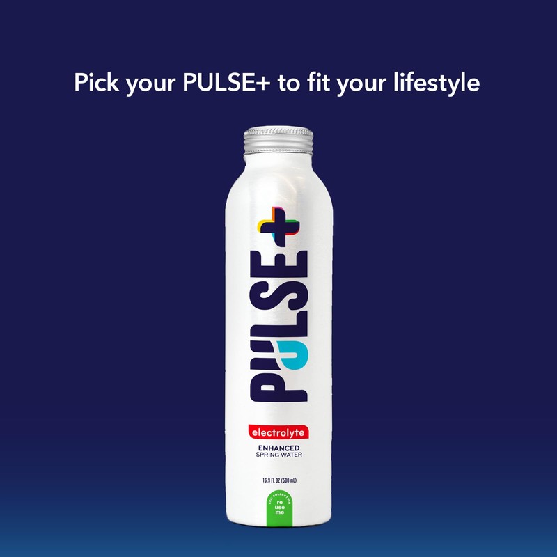 Pulse Electrolyte Aluminum Water Bottle by Pulse for Unisex -