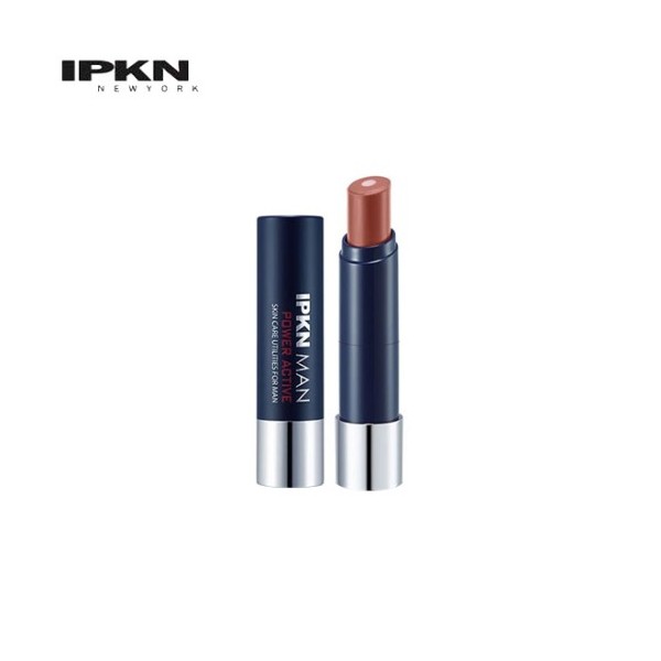 IPKN Men Power Active Men's Lip Color 4g, Color:Warm beige