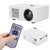 814 Mini Poratble Projector White Housedhold Projector 1080P Support for