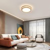 Pheashine LED Ceiling Light Wooden Ceiling Light Dimmable with Remote