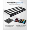 STRICH Guitar Pedal Board Aluminum Alloy 3.24lb Lightweight Pedalboard 28''