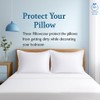 Comfort Beddings Premium Quality Pillowcases 100% Cotton Blend Oxford White