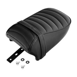 TCT-MOTORPARTS Rear Passenger Seat Pillion Pad Fit For 2016-2022 Harley Sportster Iron 883 XL883N; 2018-2022 Harley Sportster Iron 1200, Iron XL1200NS Black 2018-2019