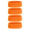 PATIKIL Sweatband Headbands, 4 Pcs Terry Cloth Sweat Band for